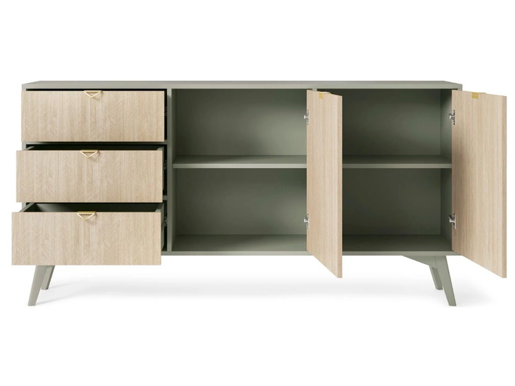 Komoda z drzwiami i szufladami Modena Eukaliptus