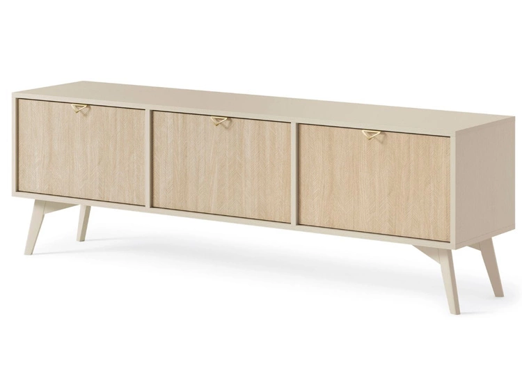Szafka pod telewizor z drzwiczkami Modena Beż Piaskowy