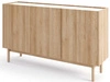 Komoda z drzwiami wysoka Braha Dąb Riviera