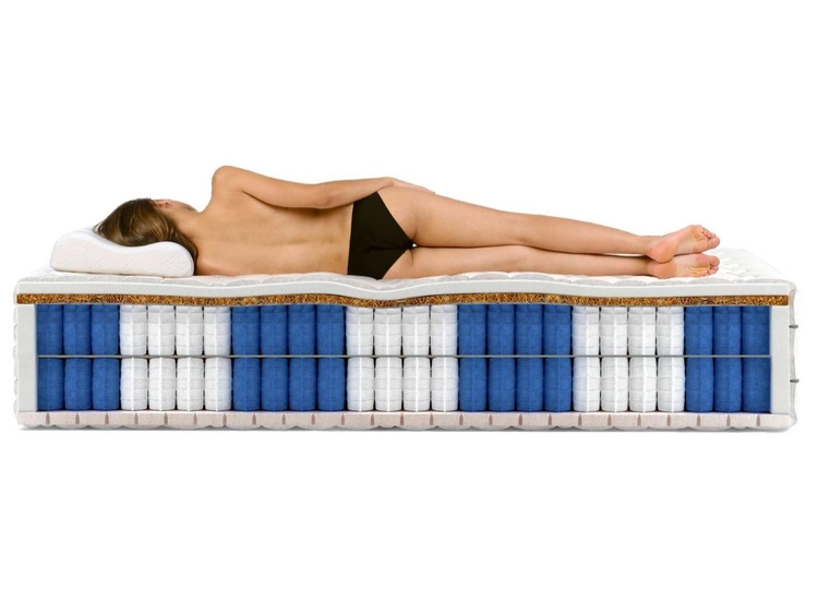 Materac kieszeniowy pocket z pianką poliuretanową Velario 120x200