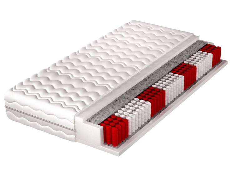 Materac kieszeniowy multipocket z pianką poliuretanową Verano 160x200