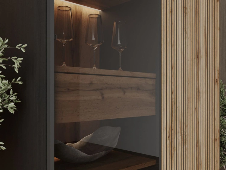 Zestaw mebli do salonu Deo Dąb Wotan