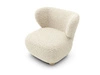 Fotel do salonu Silenzio Kremowy