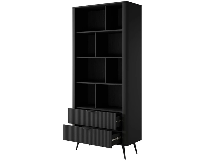 Regał z szufladami Latina Czarny