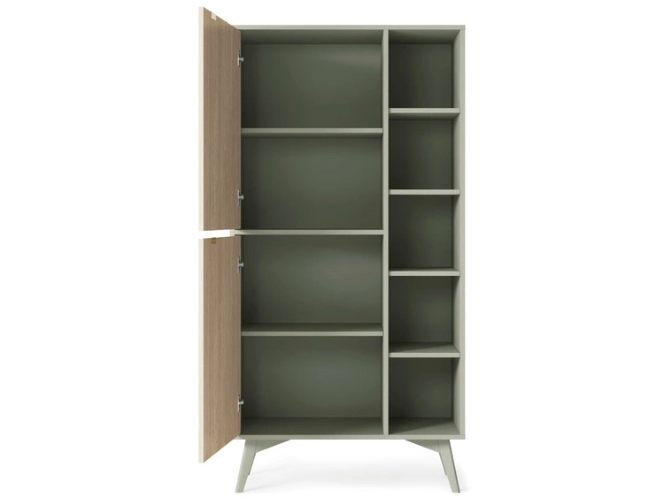 Regał z drzwiczkami Modena Eukaliptus