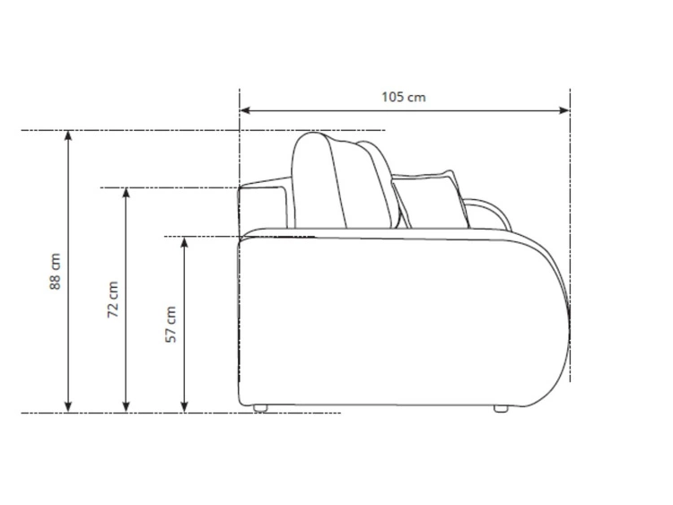 Kanapa z funkcją spania i pojemnikiem na pościel Adoro Jasnobeżowa