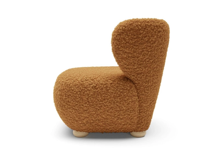 Fotel do salonu Silenzio Pomarańczowy