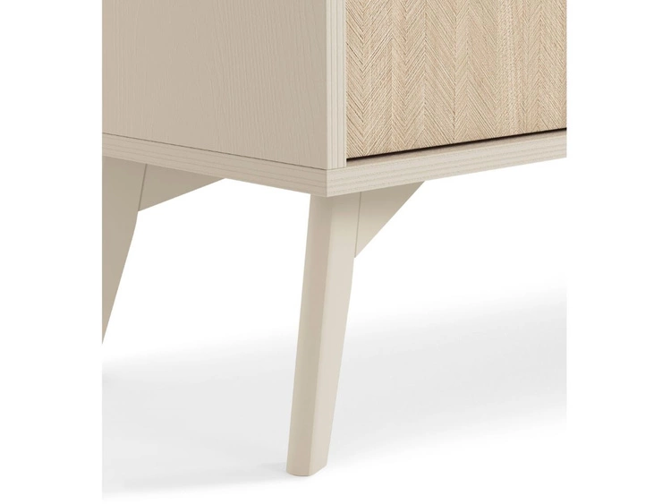 Regał z drzwiczkami Modena Beż Piaskowy