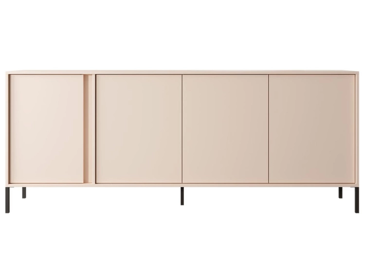 Komoda z drzwiami 203 cm Dego Beżowa