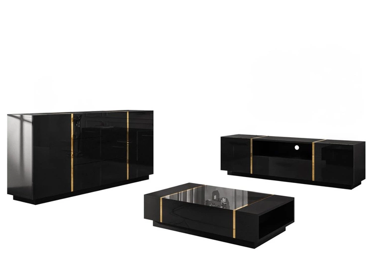 Czarny \ Cokół \ Push to open