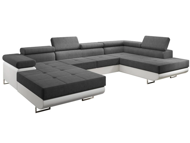 Biały || Grafit \ Prawa