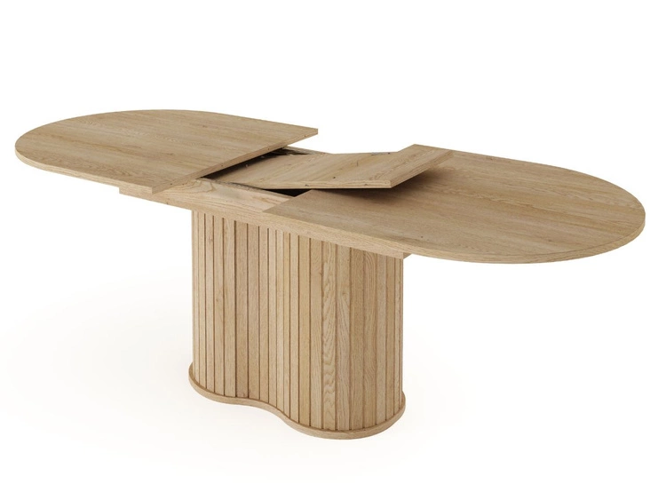 Owalny stół rozkładany 220 cm Passione dąb cremona