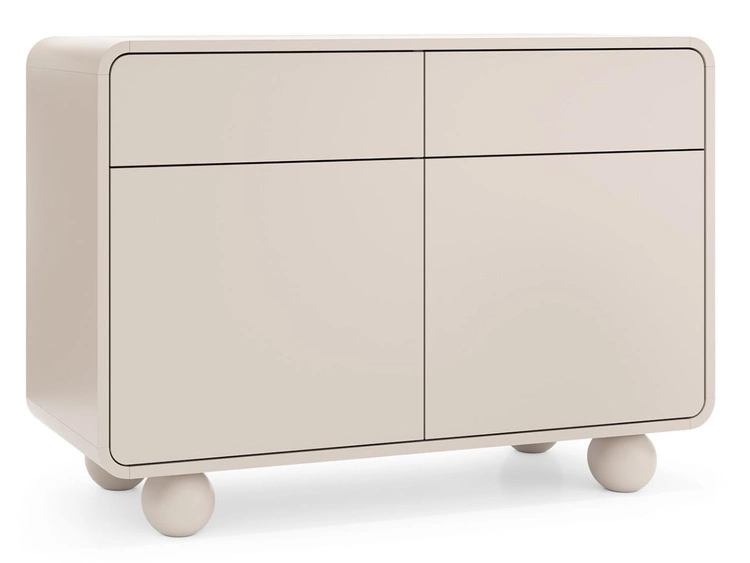 Zestaw nowoczesnych mebli do salonu Soffio Kaszmir