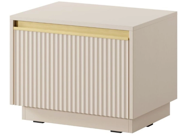 Stolik nocny z drzwiczkami Roland Beż piaskowy